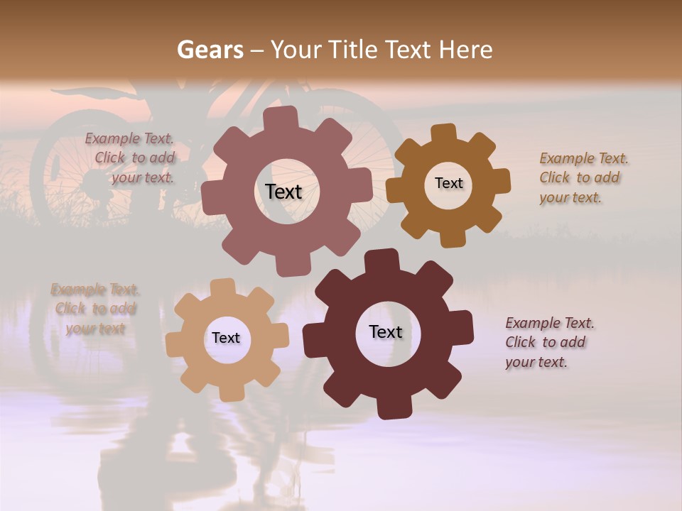 White Industry Temperature PowerPoint Template