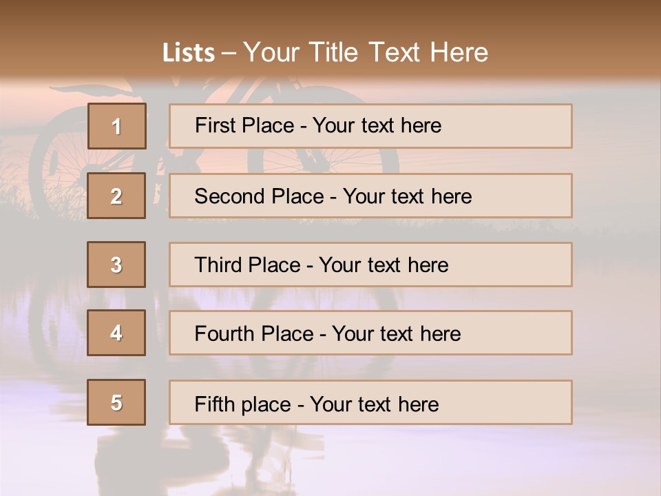 White Industry Temperature PowerPoint Template