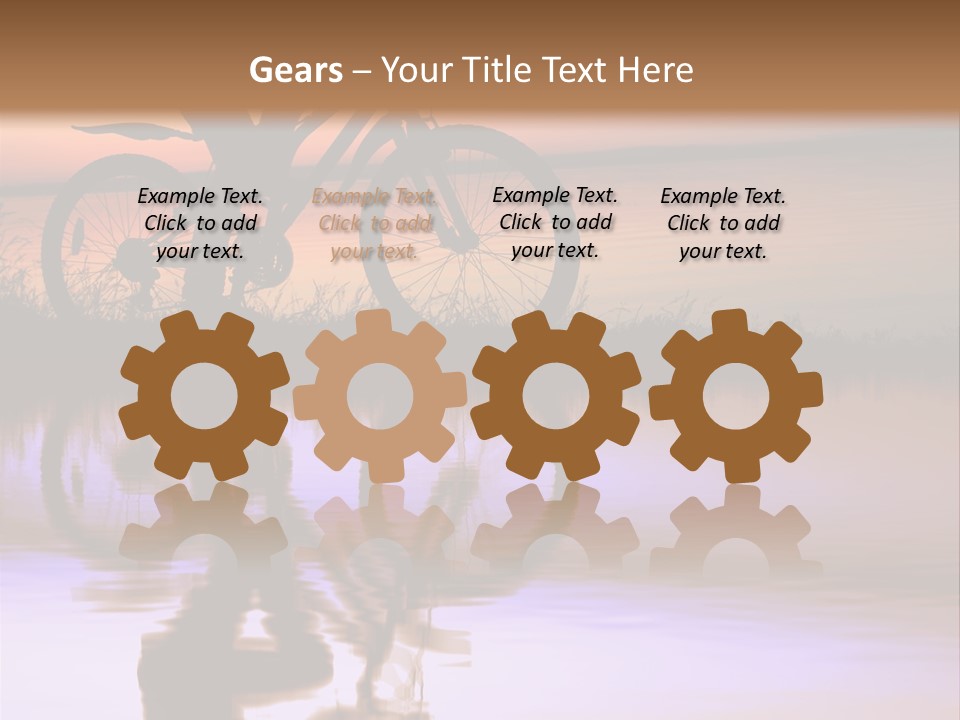 White Industry Temperature PowerPoint Template