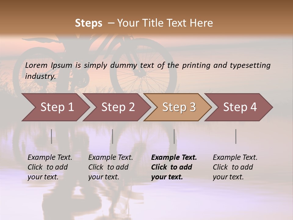 White Industry Temperature PowerPoint Template