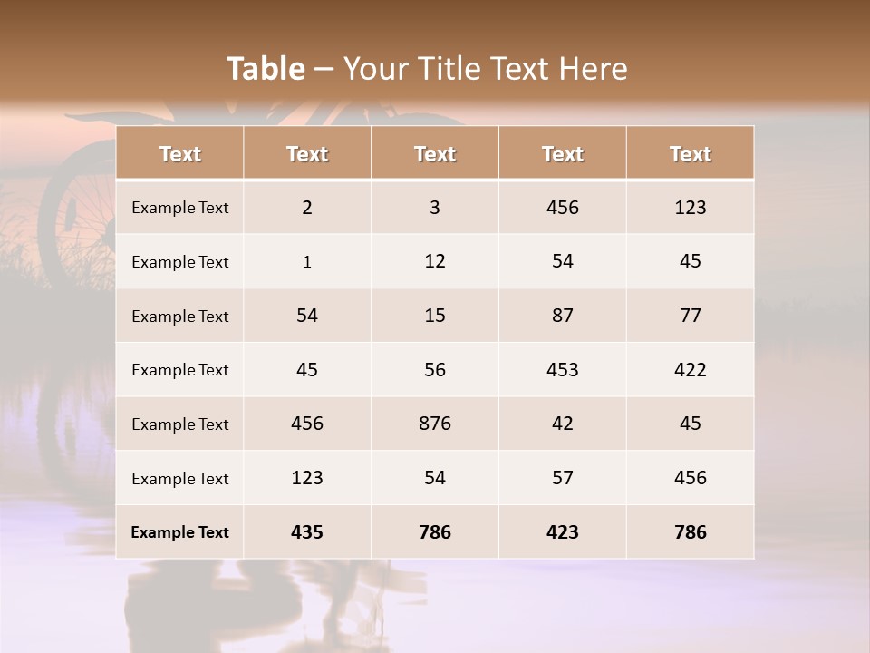 White Industry Temperature PowerPoint Template