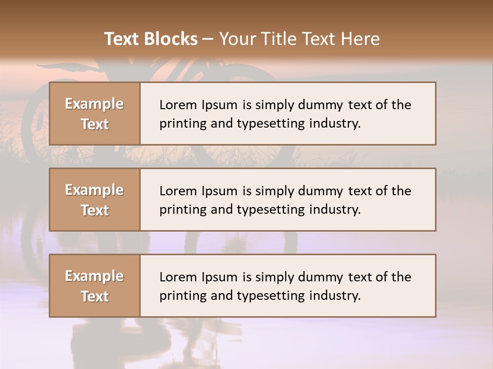 White Industry Temperature PowerPoint Template