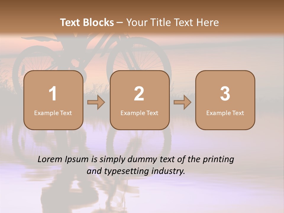 White Industry Temperature PowerPoint Template