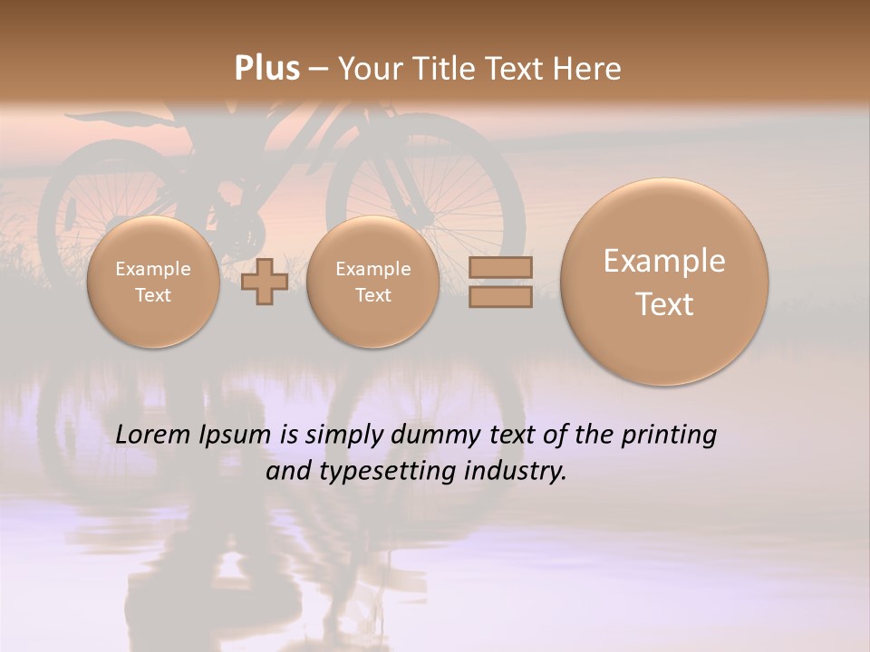 White Industry Temperature PowerPoint Template