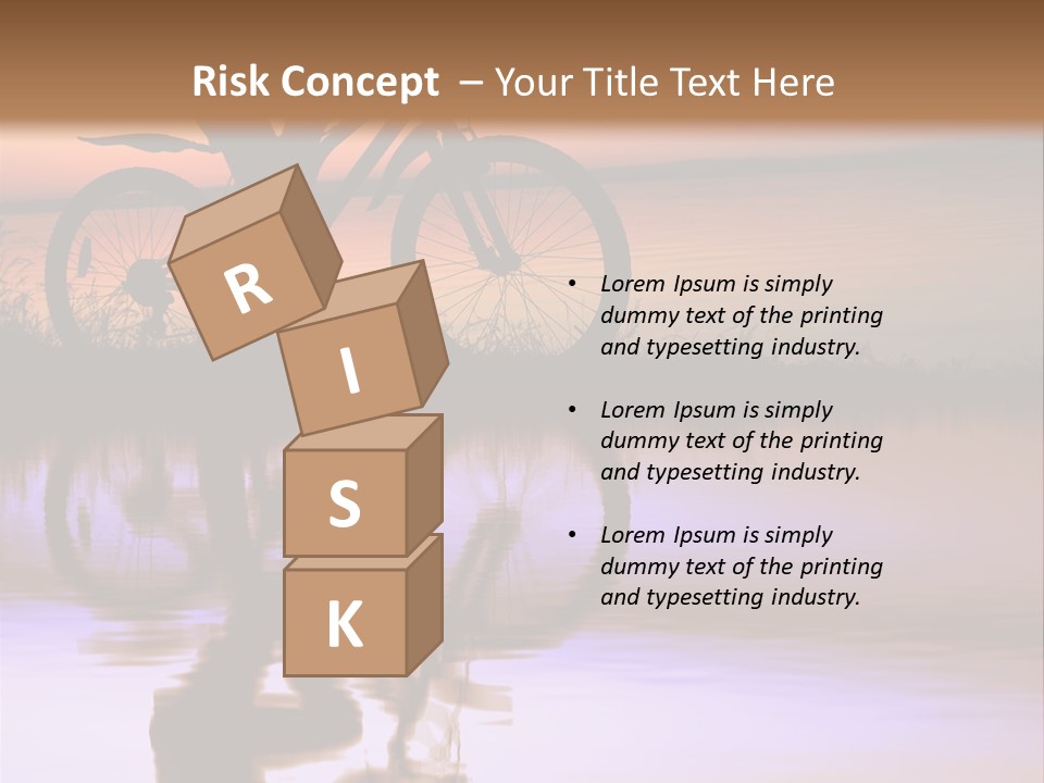 White Industry Temperature PowerPoint Template