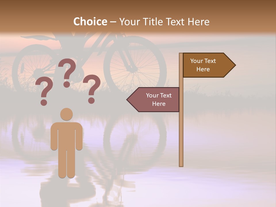 White Industry Temperature PowerPoint Template