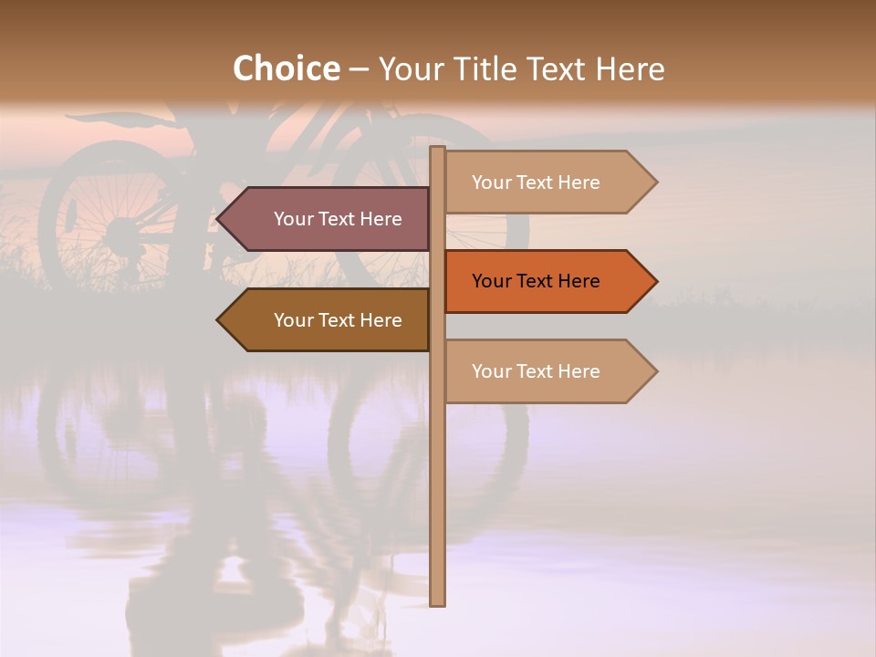 White Industry Temperature PowerPoint Template