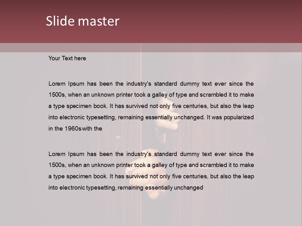 Ventilation Switch Technology PowerPoint Template