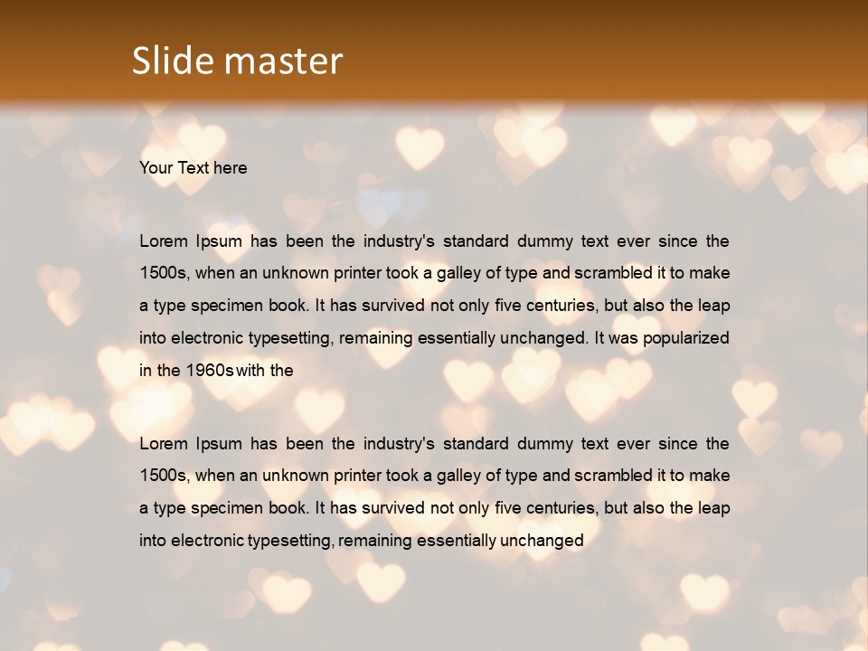 Part Supply Home PowerPoint Template