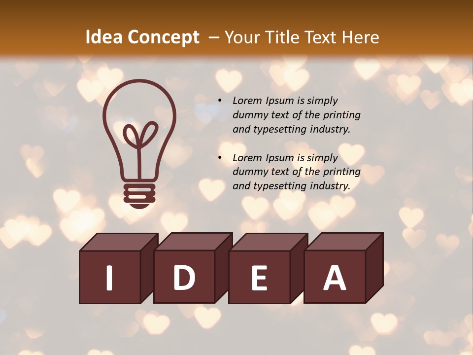 Part Supply Home PowerPoint Template