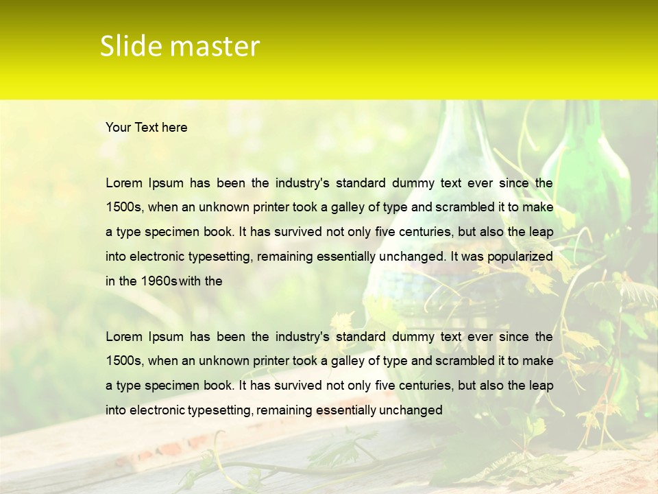 White Temperature Climate PowerPoint Template