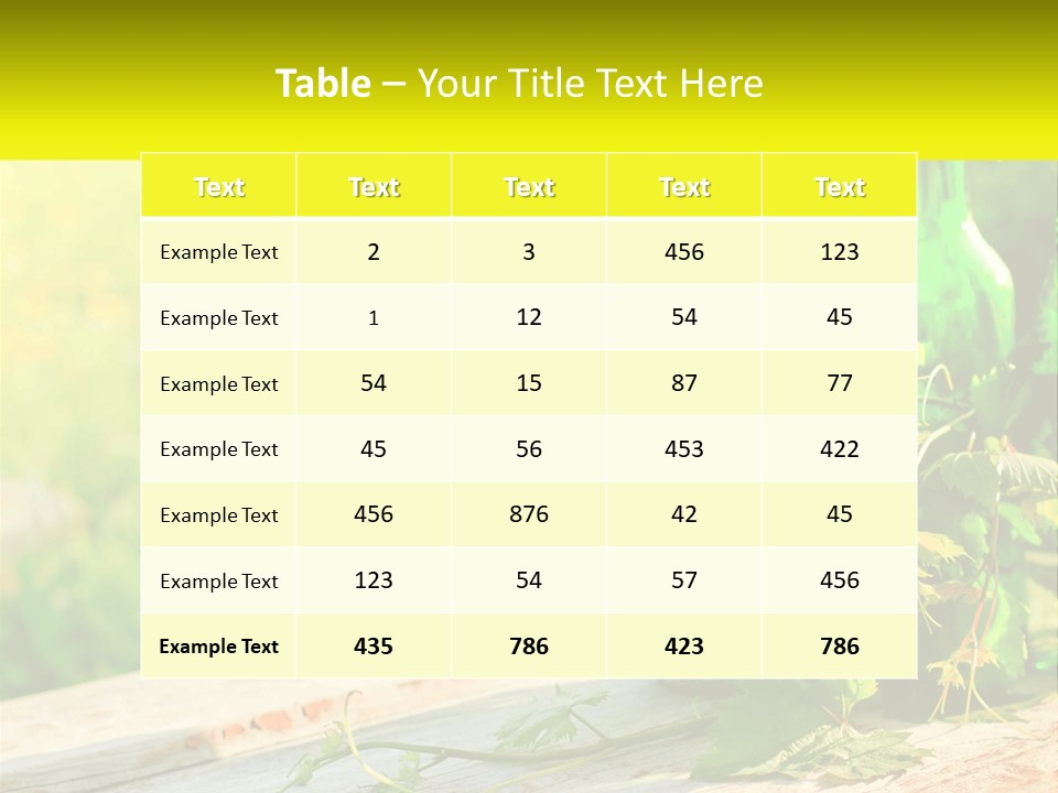 White Temperature Climate PowerPoint Template