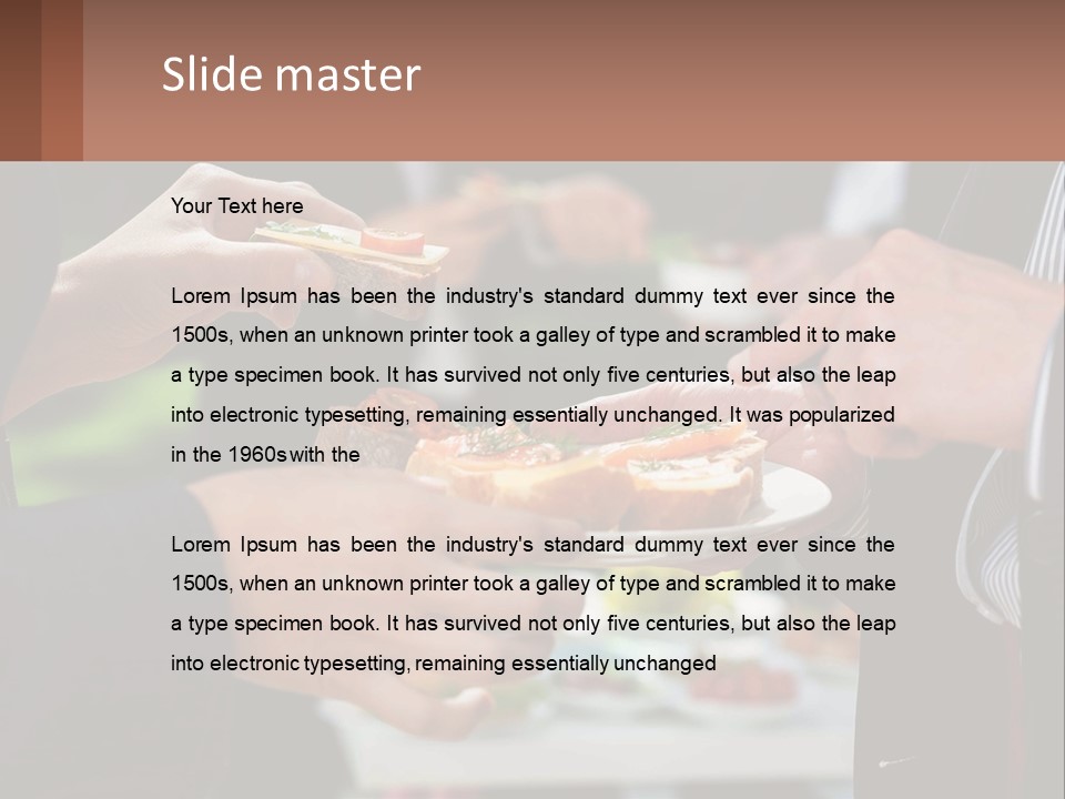 Technology Equipment Electricity PowerPoint Template