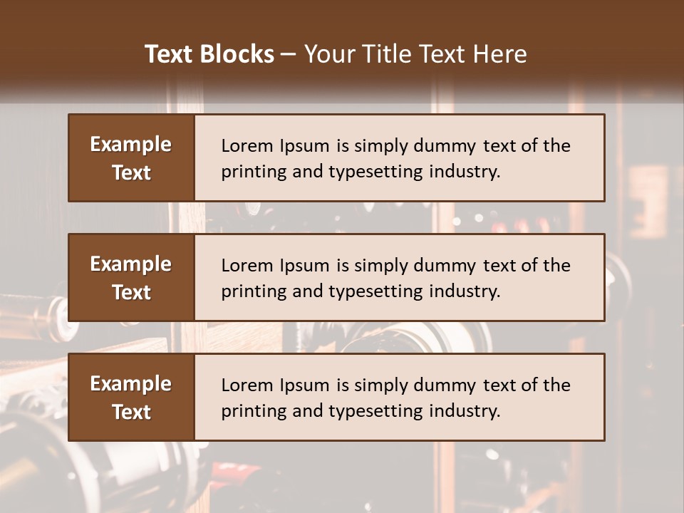 Electricity Power Switch PowerPoint Template
