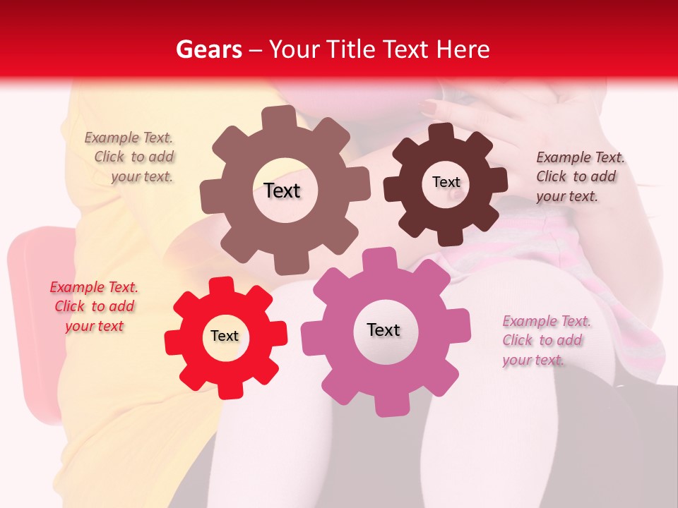 White Temperature Technology PowerPoint Template