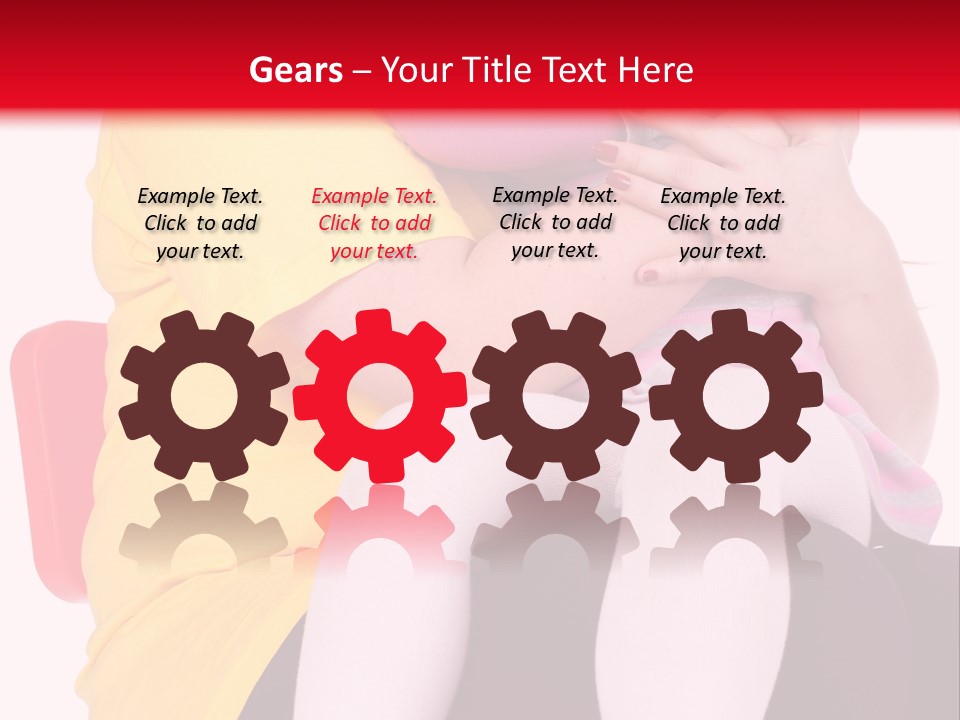 White Temperature Technology PowerPoint Template