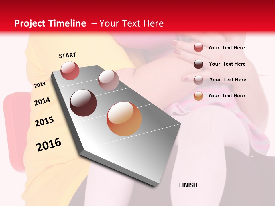White Temperature Technology PowerPoint Template