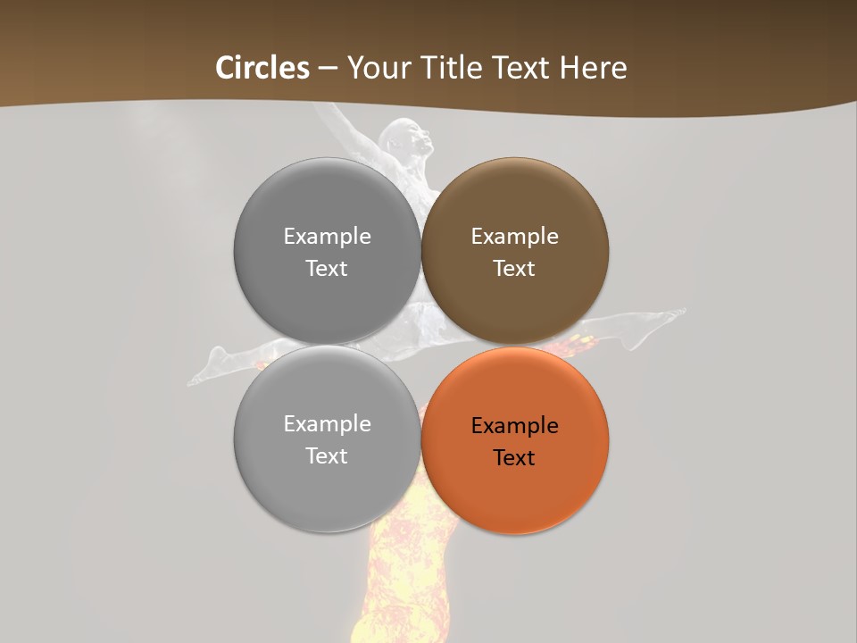 Electricity Cooling Switch PowerPoint Template