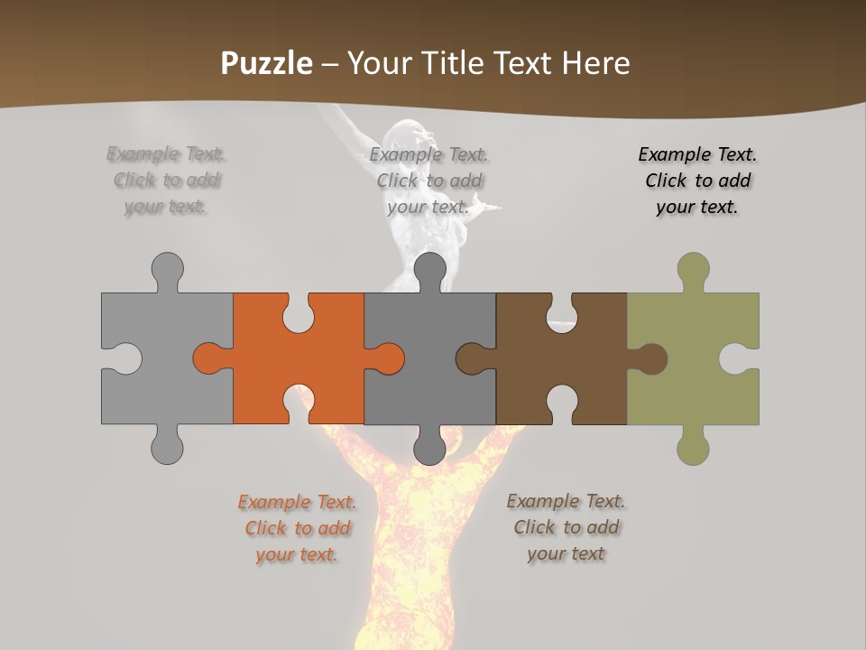 Electricity Cooling Switch PowerPoint Template