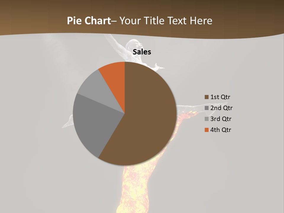 Electricity Cooling Switch PowerPoint Template