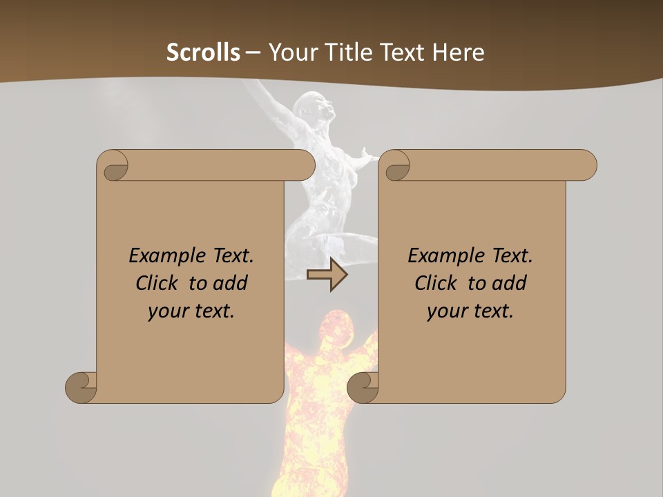 Electricity Cooling Switch PowerPoint Template