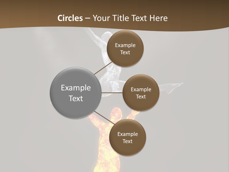 Electricity Cooling Switch PowerPoint Template