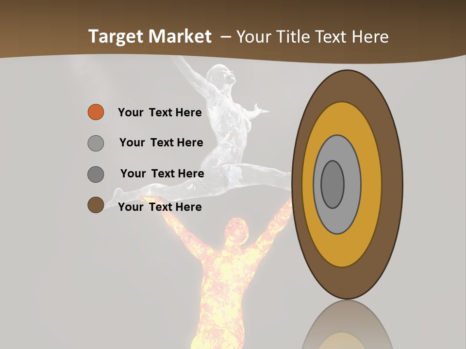 Electricity Cooling Switch PowerPoint Template