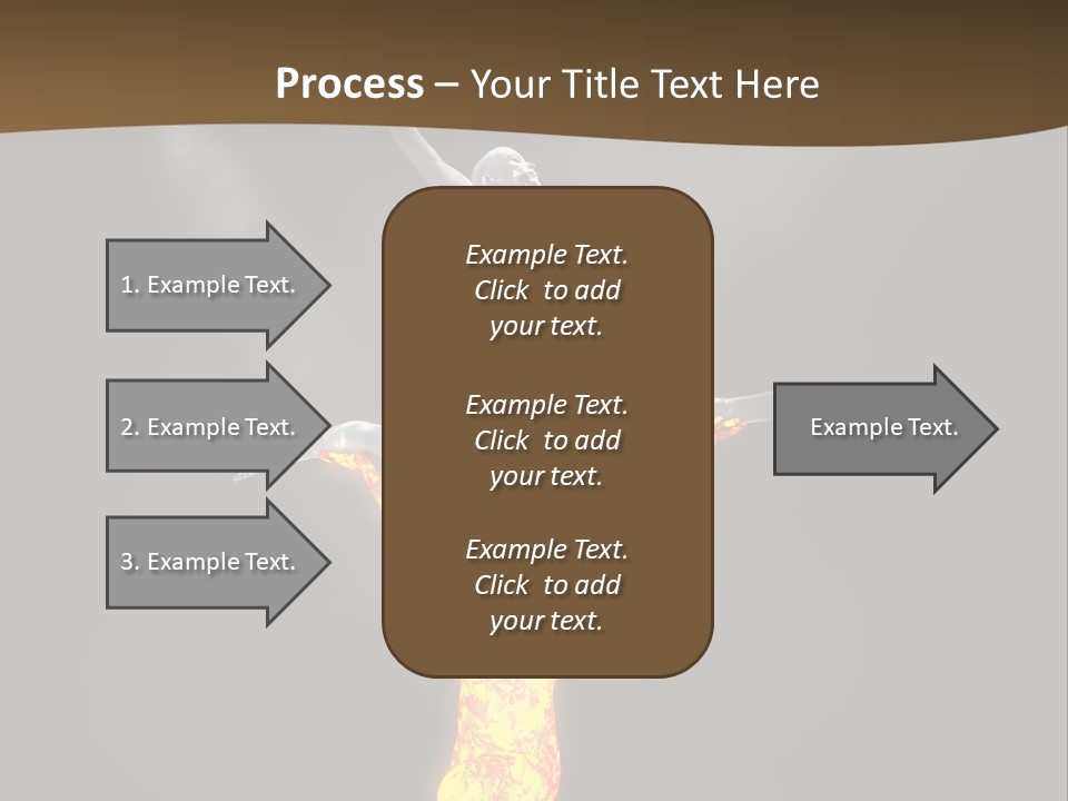 Electricity Cooling Switch PowerPoint Template