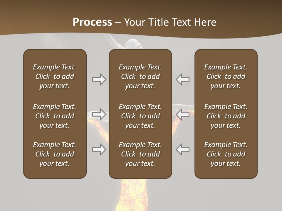 Electricity Cooling Switch PowerPoint Template