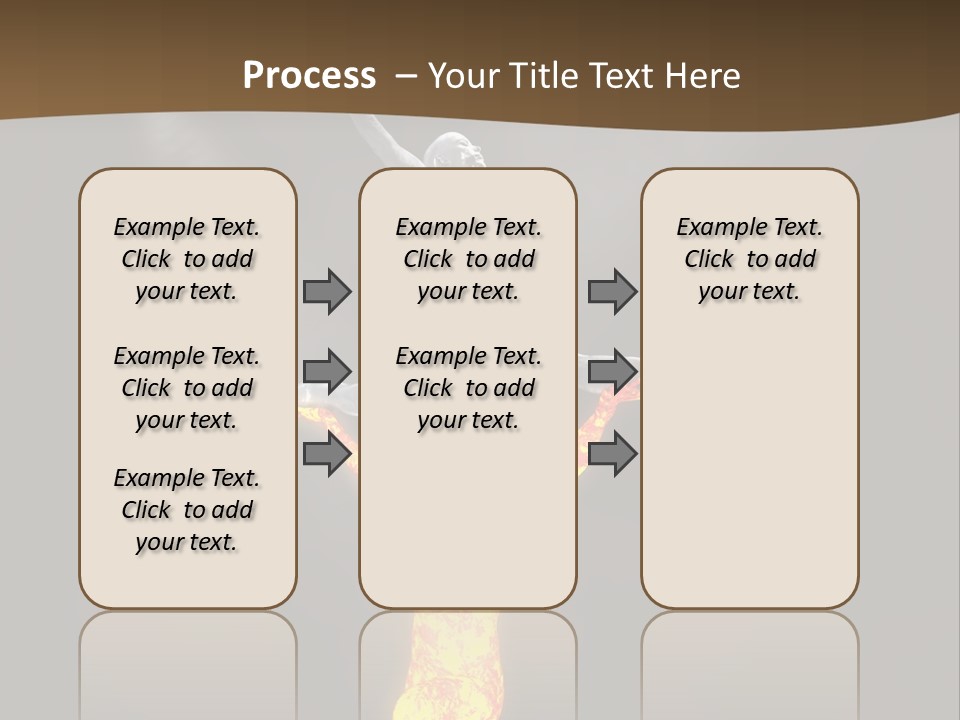 Electricity Cooling Switch PowerPoint Template