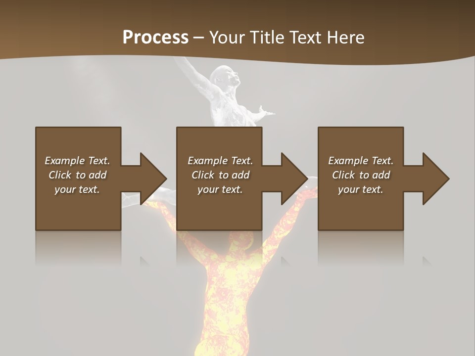 Electricity Cooling Switch PowerPoint Template