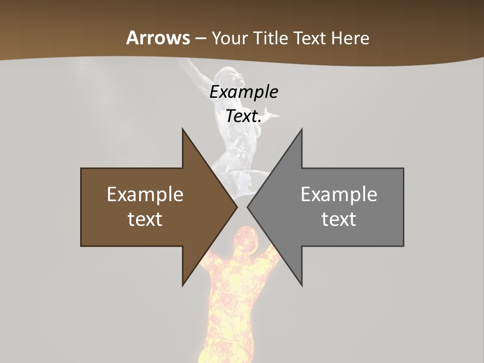 Electricity Cooling Switch PowerPoint Template
