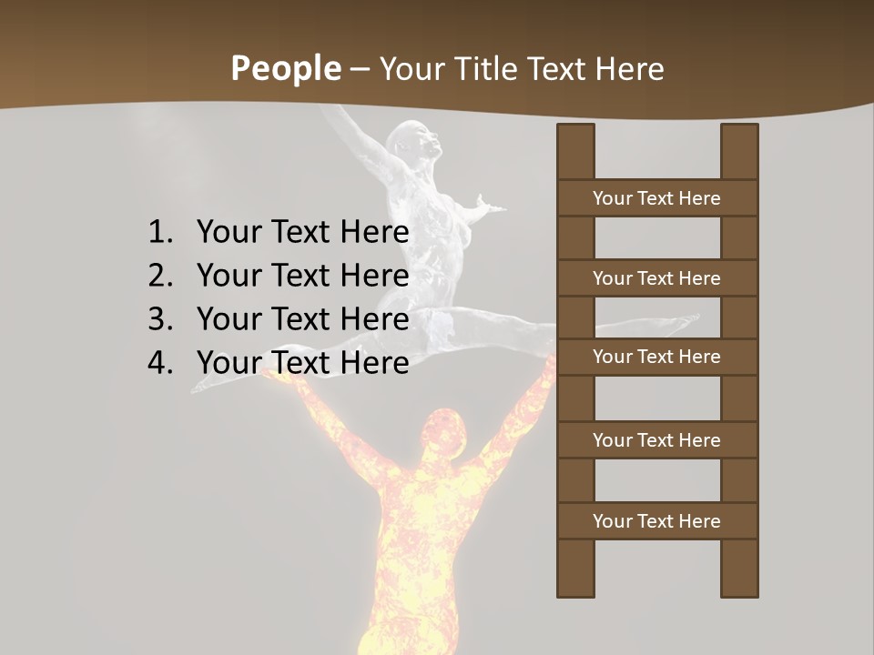 Electricity Cooling Switch PowerPoint Template