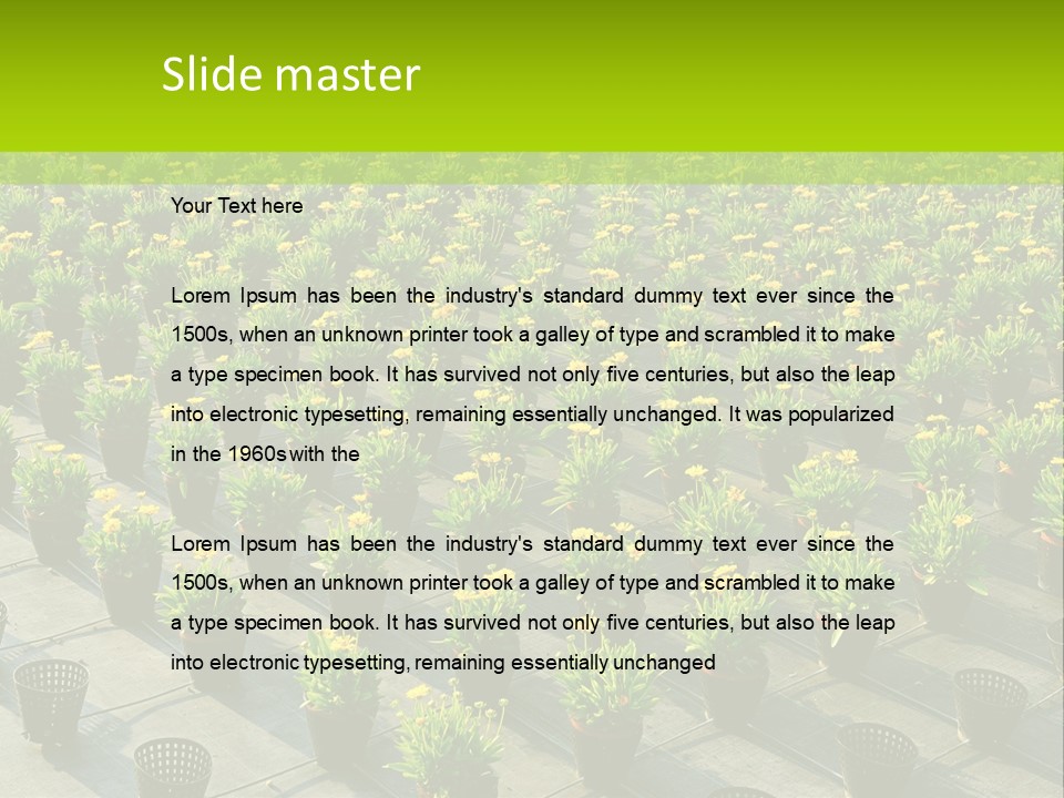 Power Cold Electric PowerPoint Template