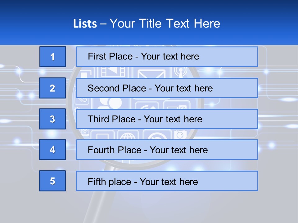 Electric System Condition PowerPoint Template