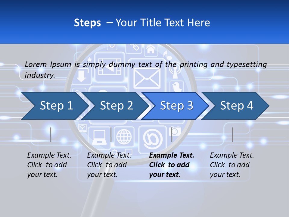 Electric System Condition PowerPoint Template
