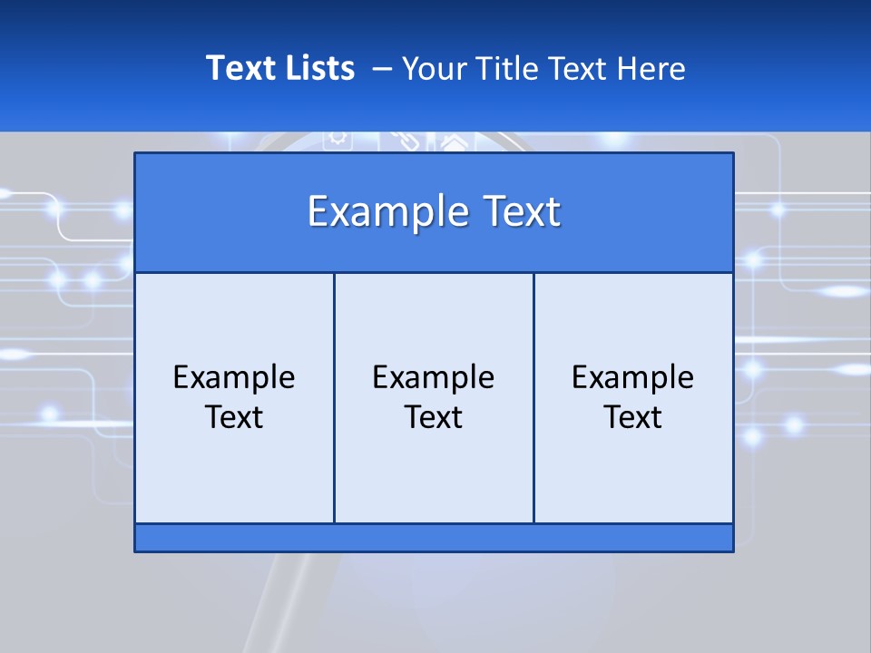 Electric System Condition PowerPoint Template