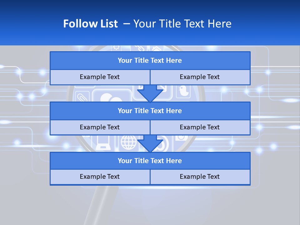 Electric System Condition PowerPoint Template