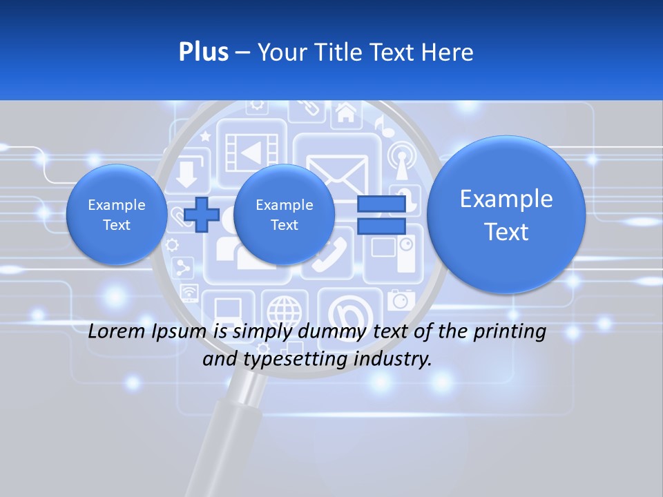 Electric System Condition PowerPoint Template