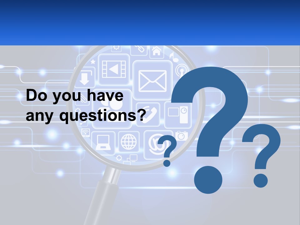 Electric System Condition PowerPoint Template