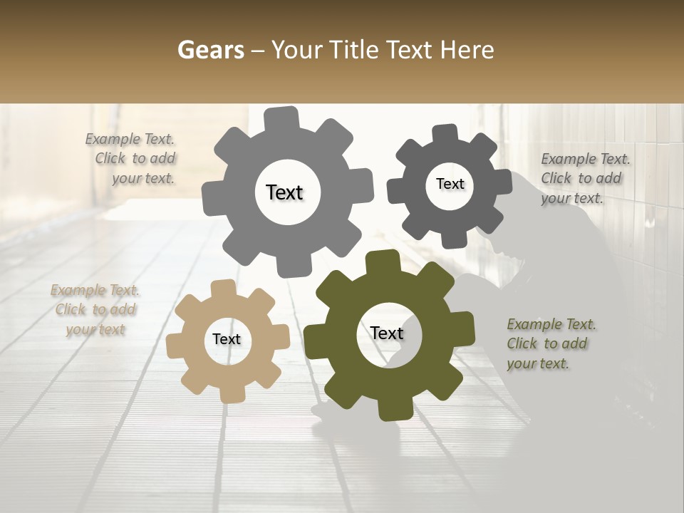 Heat House Supply PowerPoint Template