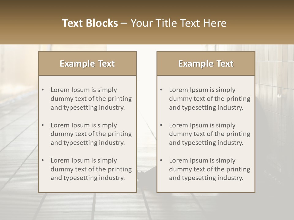 Heat House Supply PowerPoint Template