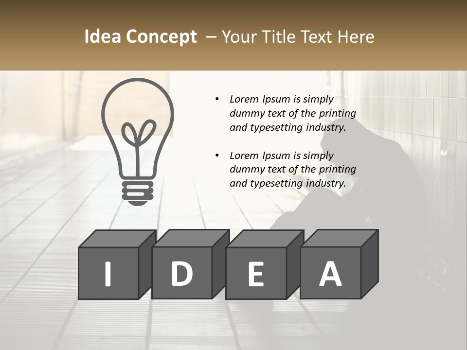 Heat House Supply PowerPoint Template