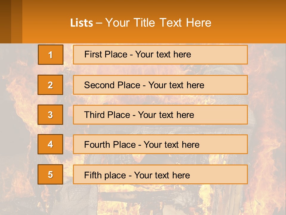 Energy Power Temperature PowerPoint Template