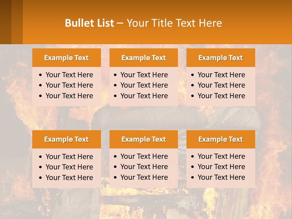 Energy Power Temperature PowerPoint Template