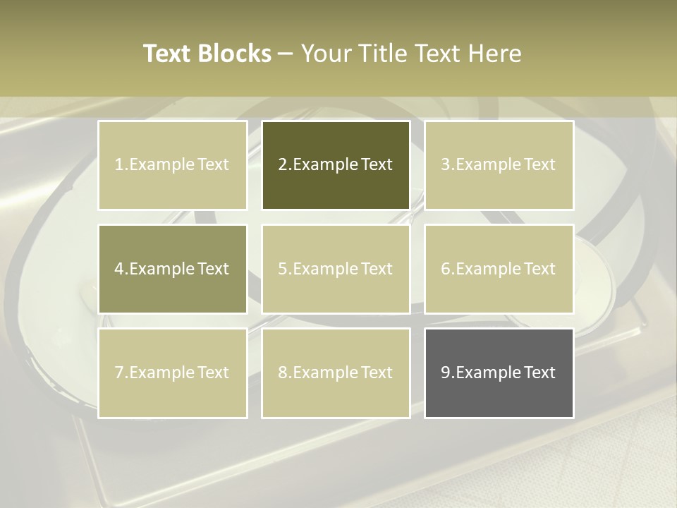 System Cool Equipment PowerPoint Template