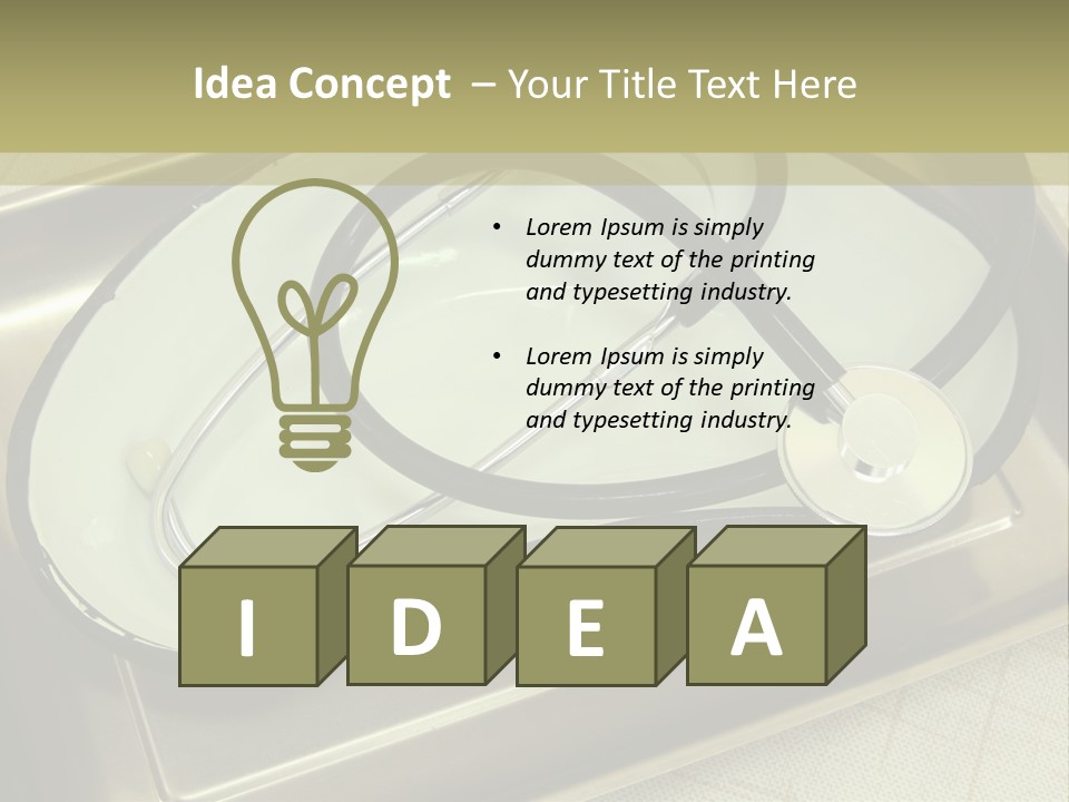 System Cool Equipment PowerPoint Template