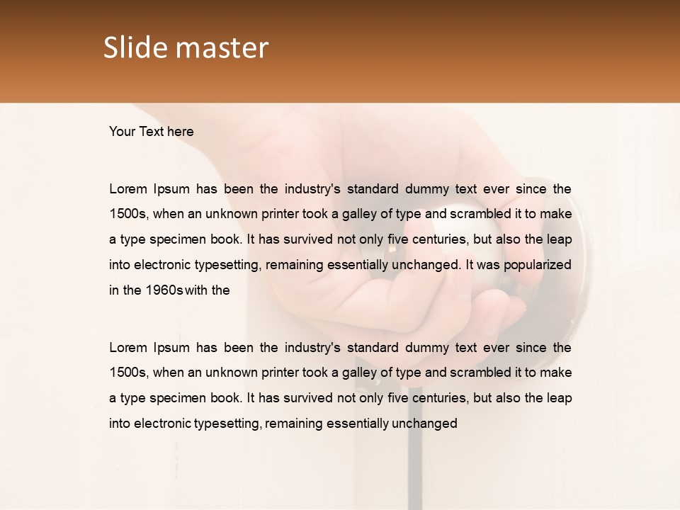 Equipment Industry Cold PowerPoint Template