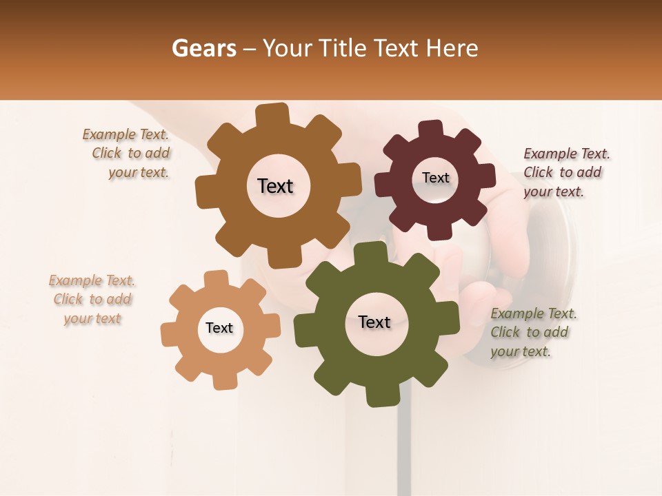 Equipment Industry Cold PowerPoint Template