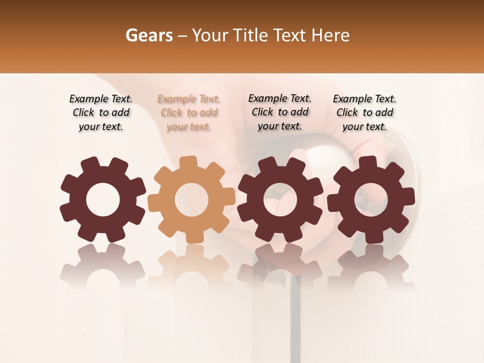 Equipment Industry Cold PowerPoint Template